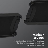 imoshion Coque arrière Color avec cordon amovible et MagSafe Samsung Galaxy S26 - Noir