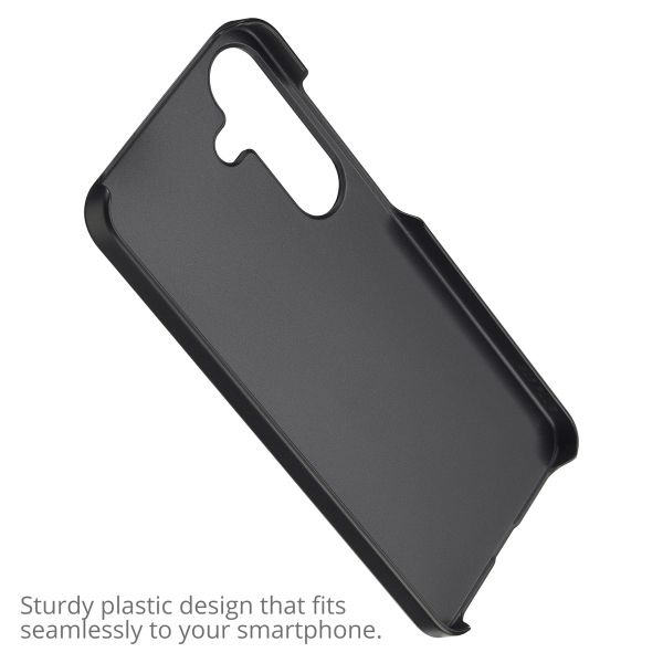 Concevez votre propre coque rigide Samsung Galaxy S25 (5G/4G) - Noir