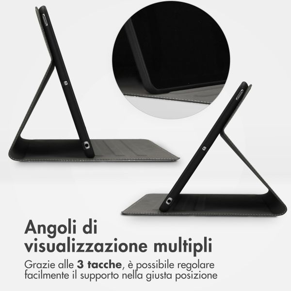 Accezz Coque tablette Classic Apple iPad Air 13 pouces (2026) M4 / (2025) M3 / (2024) M2 - Noir