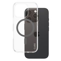 CARE by PanzerGlass Coque Urban Combat MagSafe iPhone 16 Pro - Transparent / Noir