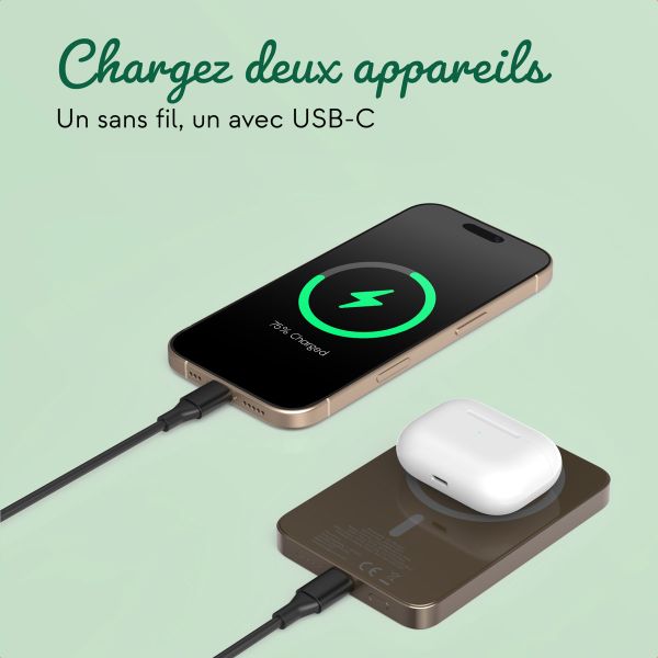 Crée ta propre Batterie externe MagSafe 5000 mAh - Desert Gold