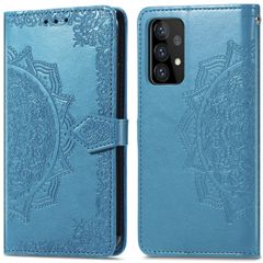 imoshion Etui de télephone Mandala Samsung Galaxy A52(s) (5G/4G) - Turquoise