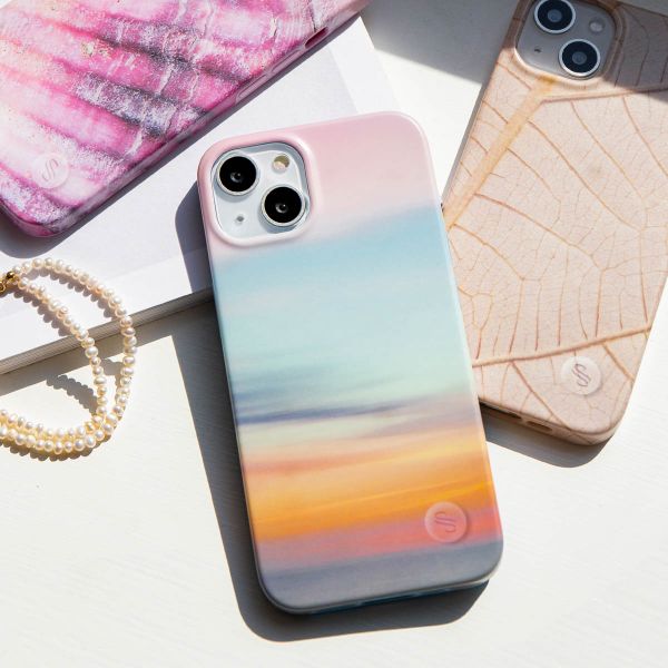 Selencia Aurora Coque Fashion Samsung Galaxy A33 - ﻿Coque durable - 100 % recyclée - Sky Sunset Multicolor