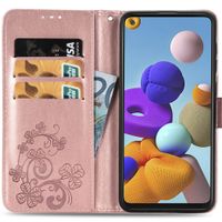 Etui de téléphone Fleurs de Trèfle Galaxy A21s