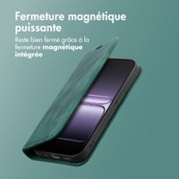 imoshion Étui de téléphone portefeuille Slim OnePlus Nord 5 - Vert