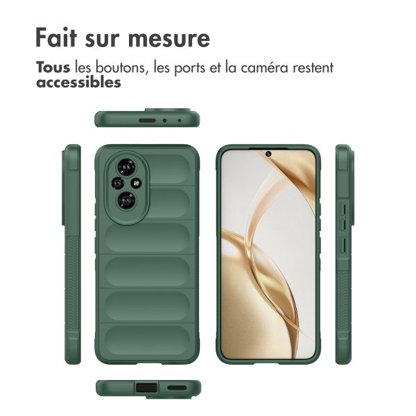 imoshion Coque arrière EasyGrip Honor 200 - Vert foncé