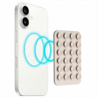 Selencia Support de téléphone à ventouses MagSafe - Warm Grey