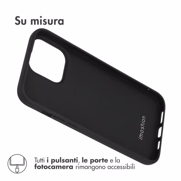 imoshion Coque Couleur Apple iPhone 14 Pro Max - Noir