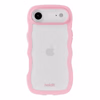 Holdit Coque Wavy Apple iPhone Air - Transparent / Pink
