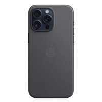Apple Coque FineWoven MagSafe Apple iPhone 15 Pro Max - Noir