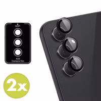 imoshion Lot de 2 protections d'objectif de caméra Samsung Galaxy A55 - Noir