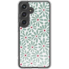 imoshion Coque Design Samsung Galaxy S25 - Bloom Love Sage Green