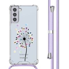 imoshion Coque Design avec cordon Samsung Galaxy S21 Plus - Sandstone Dandelion