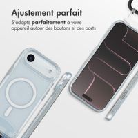 imoshion Coque MagSafe avec cordon amovible Apple iPhone Air - Transparent