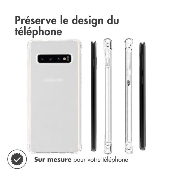 imoshion Coque antichoc Samsung Galaxy S10 - Transparent