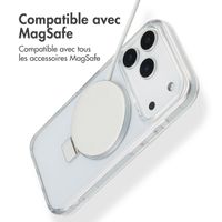 Accezz Coque Ring Stand avec MagSafe Apple iPhone 17 Pro - Transparent