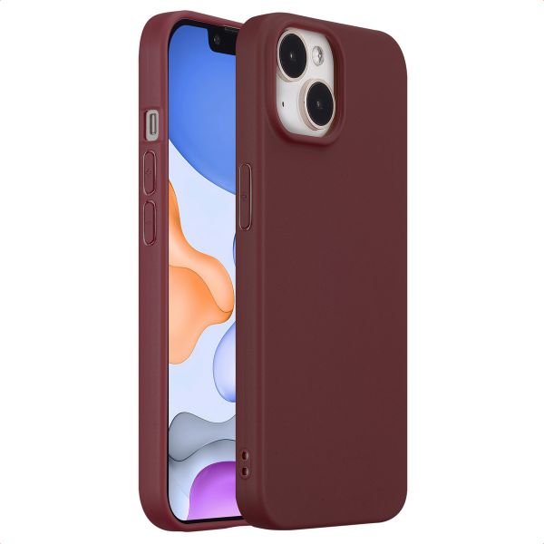imoshion Coque Couleur Apple iPhone 15 - Wine Red