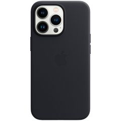 Apple Coque Leather MagSafe Apple iPhone 13 Pro - Midnight