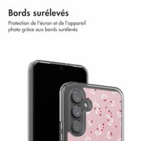 imoshion Coque Design Samsung Galaxy A54 (5G) - Berries Blush