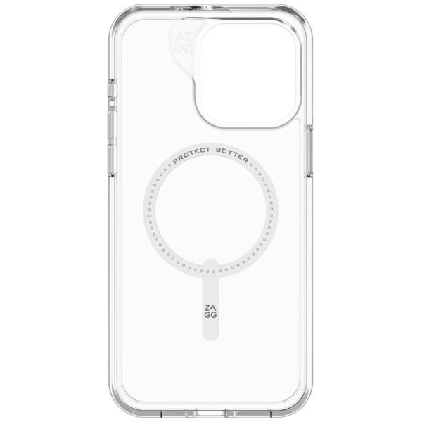ZAGG Coque Crystal Palace MagSafe Apple iPhone 15 Pro Max - Transparent