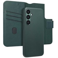 Accezz Étui de télephone portefeuille en cuir 2-en-1 avec MagSafe Samsung Galaxy S23 FE - Cedar Green