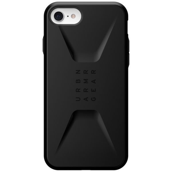 UAG Coque Civilian iPhone SE (2022 / 2020) / 8 / 7 / 6(s) - Black