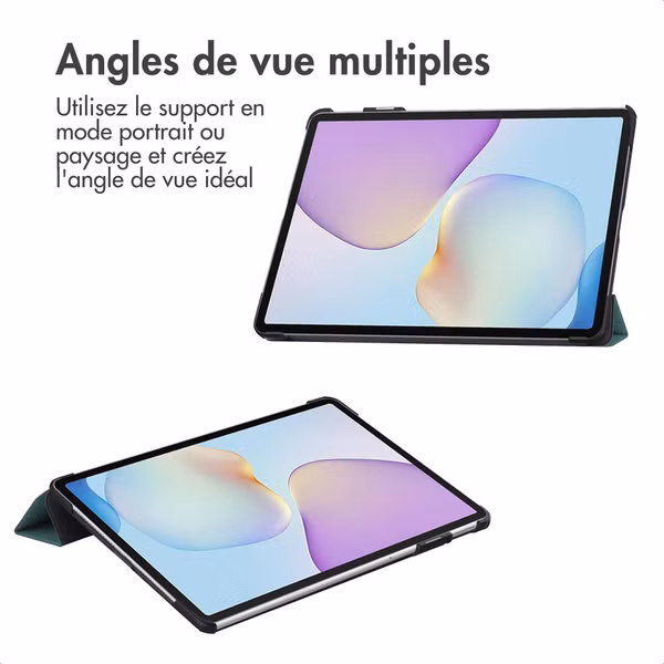 imoshion Coque tablette Trifold Huawei Matepad 11.5 (2025) - Vert foncé