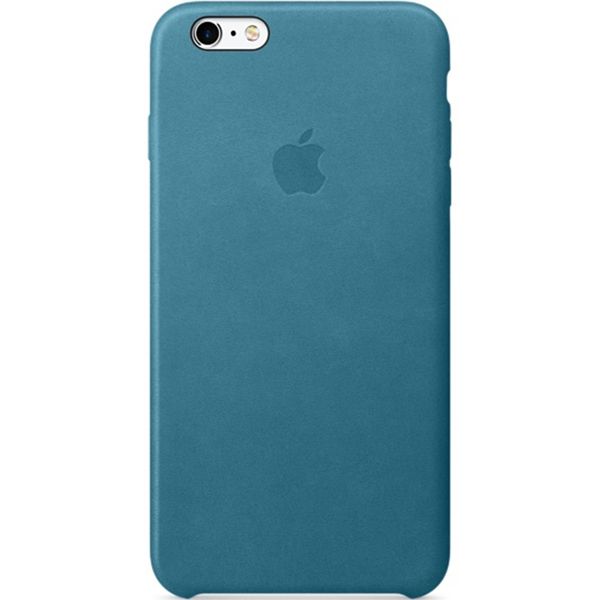 Apple Coque Leather iPhone 6(s) Plus - Marine Blue