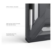 UAG Coque arrière Scout LT Apple iPad 11 (2025) 11 pouces A16 / iPad 10 (2022) 10.9 pouces - Ash