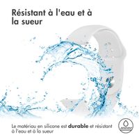 imoshion Bracelet sport en silicone  - Connexion universelle 18 mm - Blanc