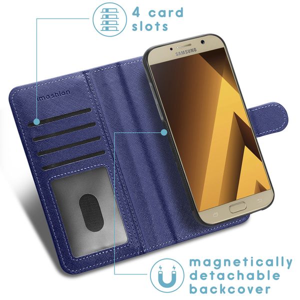 imoshion Porte-monnaie de luxe Samsung Galaxy A5 (2017) - Bleu foncé