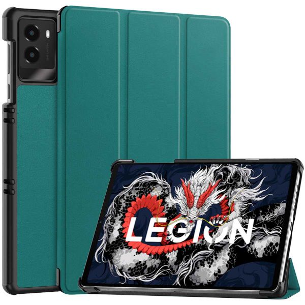 imoshion Coque tablette Trifold Lenovo Legion Tab (2025) - Vert foncé