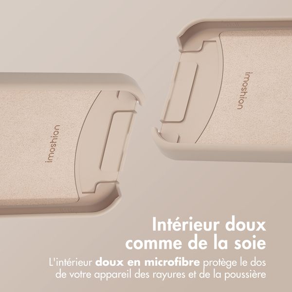 imoshion Coque arrière Color avec cordon amovible et MagSafe Apple iPhone 13 - Nude