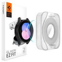 Spigen Protection d'écran EZ FIT Glas.tR avec applicateur Samsung Galaxy Watch 4 / 5 - 40 mm - Transparent