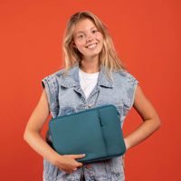 imoshion Pochette ordinateur avec compartiment 14 pouces - Petrol Green