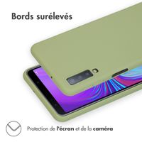 imoshion Coque Couleur Samsung Galaxy A7 (2018) - Olive Green