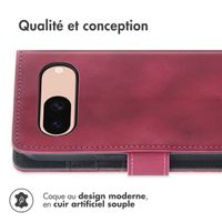 imoshion Etui de télephone portefeuille avec cordon Google Pixel 8a - Rouge
