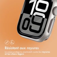 imoshion Coque rigide à couverture complète Apple Watch Series 10 - 46 mm - Titane