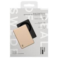 iDeal of Sweden MagSafe Powerbank Slim 5.000 mAh - Batterie externe sans fil - Gold