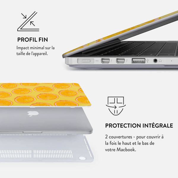 Burga Coque Rigide MacBook Pro 14 pouces (2021 / 2023 M3 chip / 2024 M4 chip) - A2442 / A2779 / A2918 / A3112 / A3185 / A3401 - Bitter