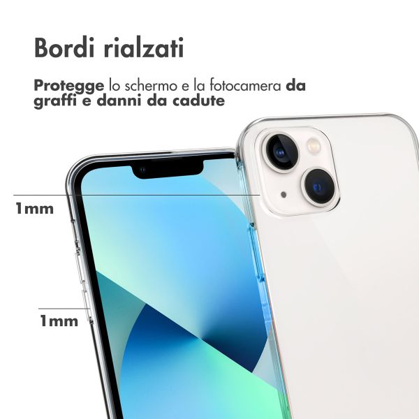 Accezz Coque Clear Apple iPhone 13 - Transparent