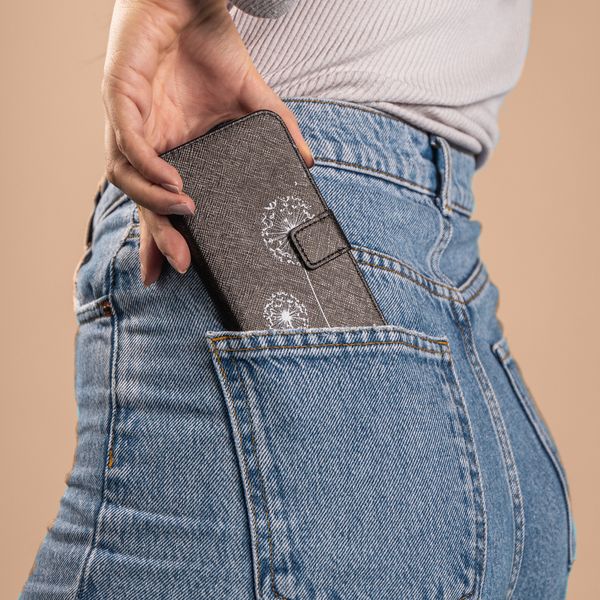 imoshion Design Softcase Bookcase Samsung Galaxy S21 Ultra - Dandelion