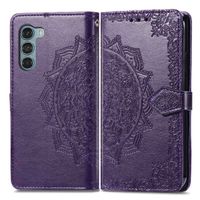 imoshion Etui de téléphone portefeuille Mandala Motorola Moto G200 - Violet