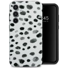 Selencia Coque arrière Vivid Samsung Galaxy A35 - Trendy Leopard