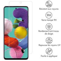 Accezz Protection d'écran en verre trempé Samsung Galaxy A51