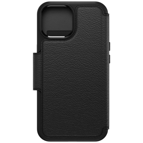 OtterBox Étui de télephone portefeuille Strada MagSafe Apple iPhone 15 - Noir