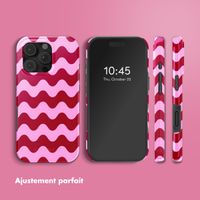 Selencia Coque arrière Vivid Apple iPhone 16 Pro - Wave Vibes Lipstick