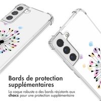 imoshion Coque Design avec cordon Samsung Galaxy S22 - Sandstone Dandelion