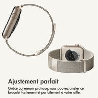imoshion Bracelet magnétique milanais Apple Watch | 44/45/46/49 mm - Starlight
