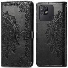 imoshion Etui de télephone Mandala Xiaomi Redmi 10C - Noir